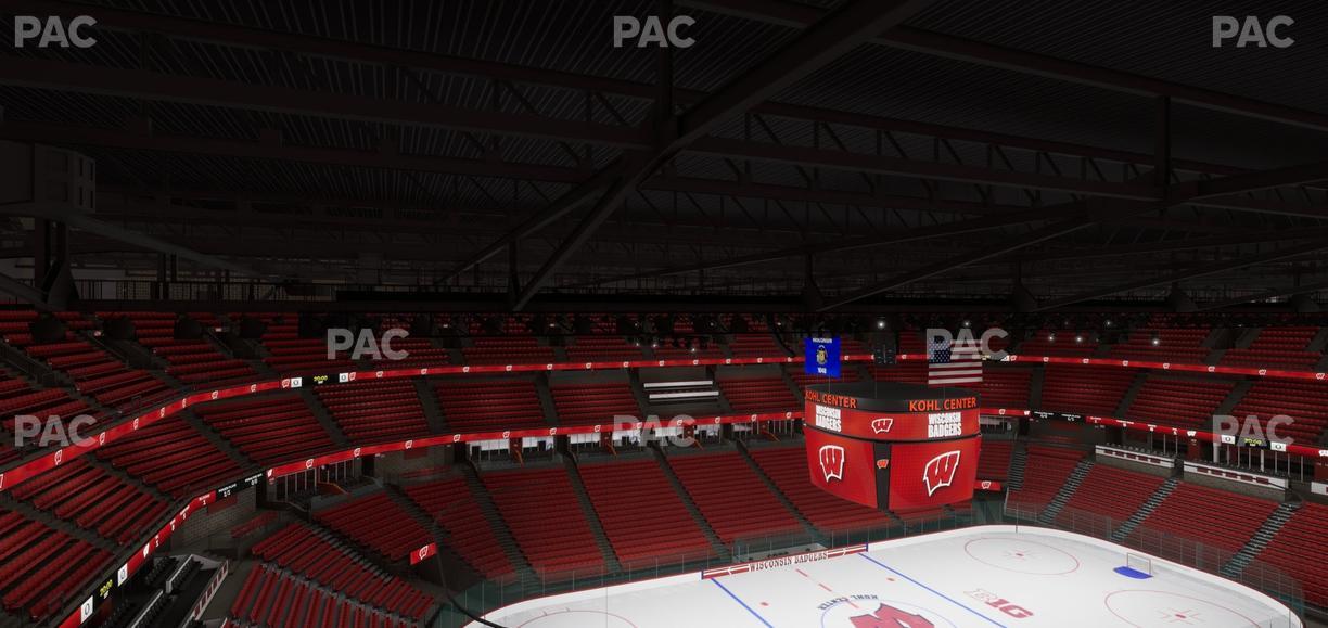 Kohl Center - Section 325 Seat View