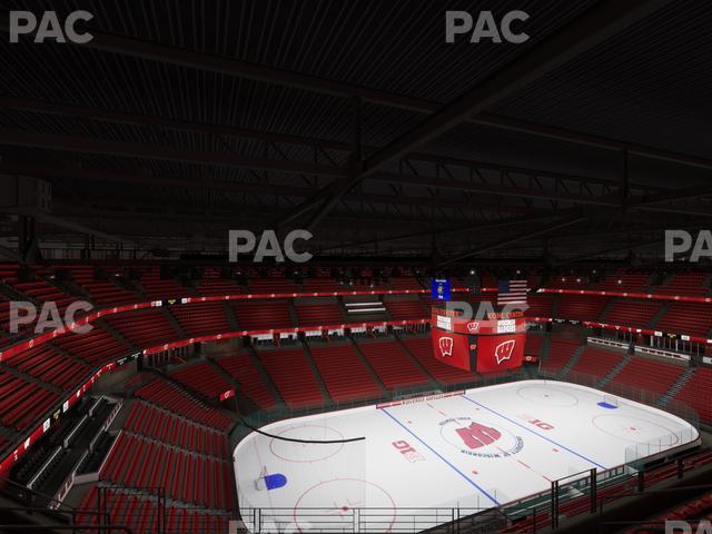Kohl Center - Section 325 Seat View