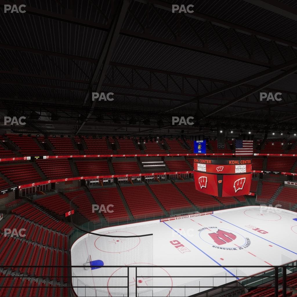 Kohl Center - Section 325 Seat View