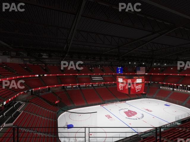 Kohl Center - Section 325 Seat View
