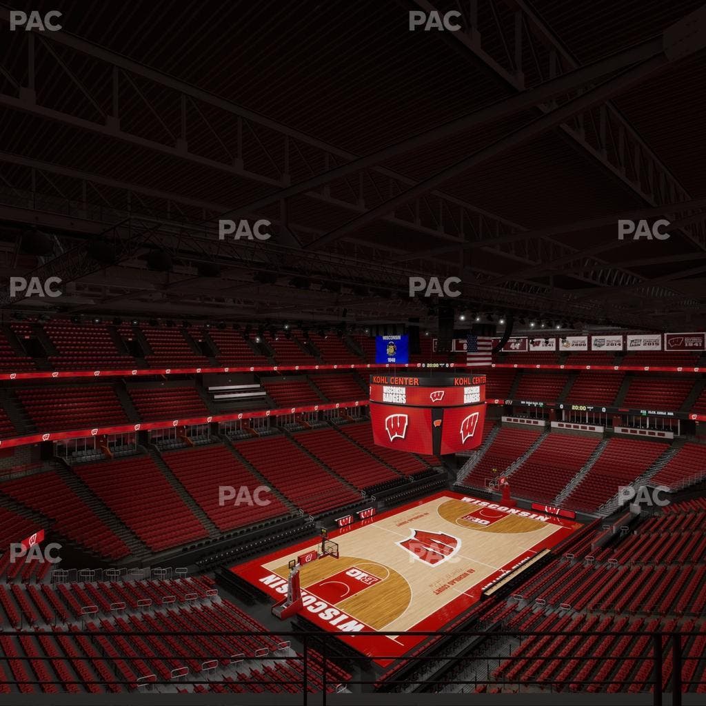 Kohl Center - Section 326 Seat View