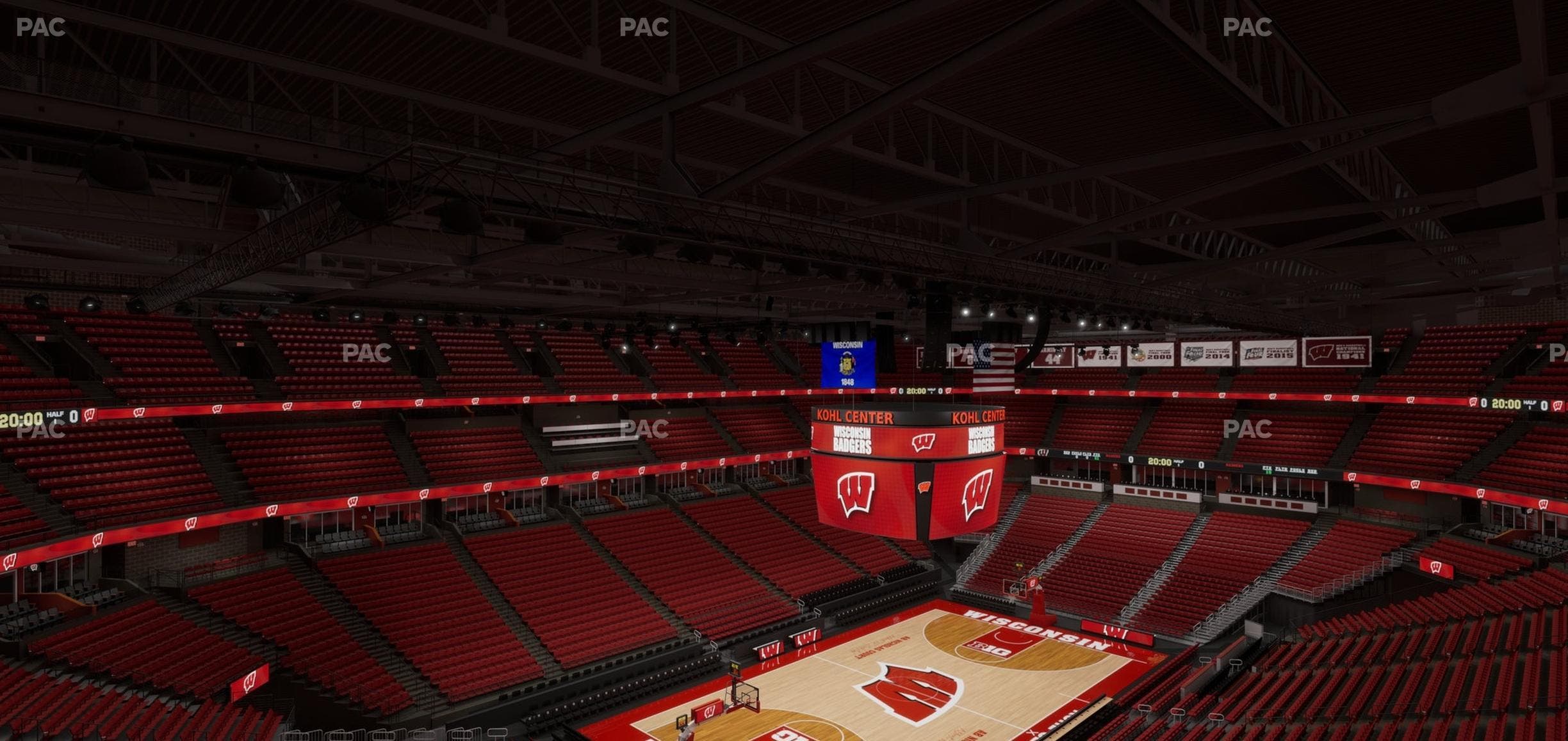 Kohl Center - Section 326 Seat View