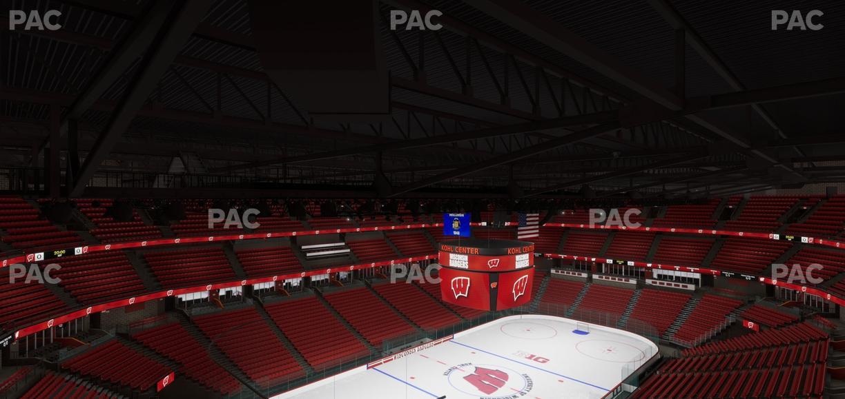 Kohl Center - Section 326 Seat View
