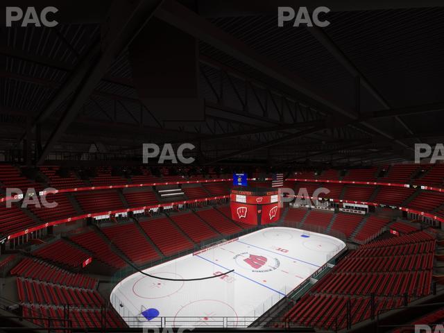 Kohl Center - Section 326 Seat View