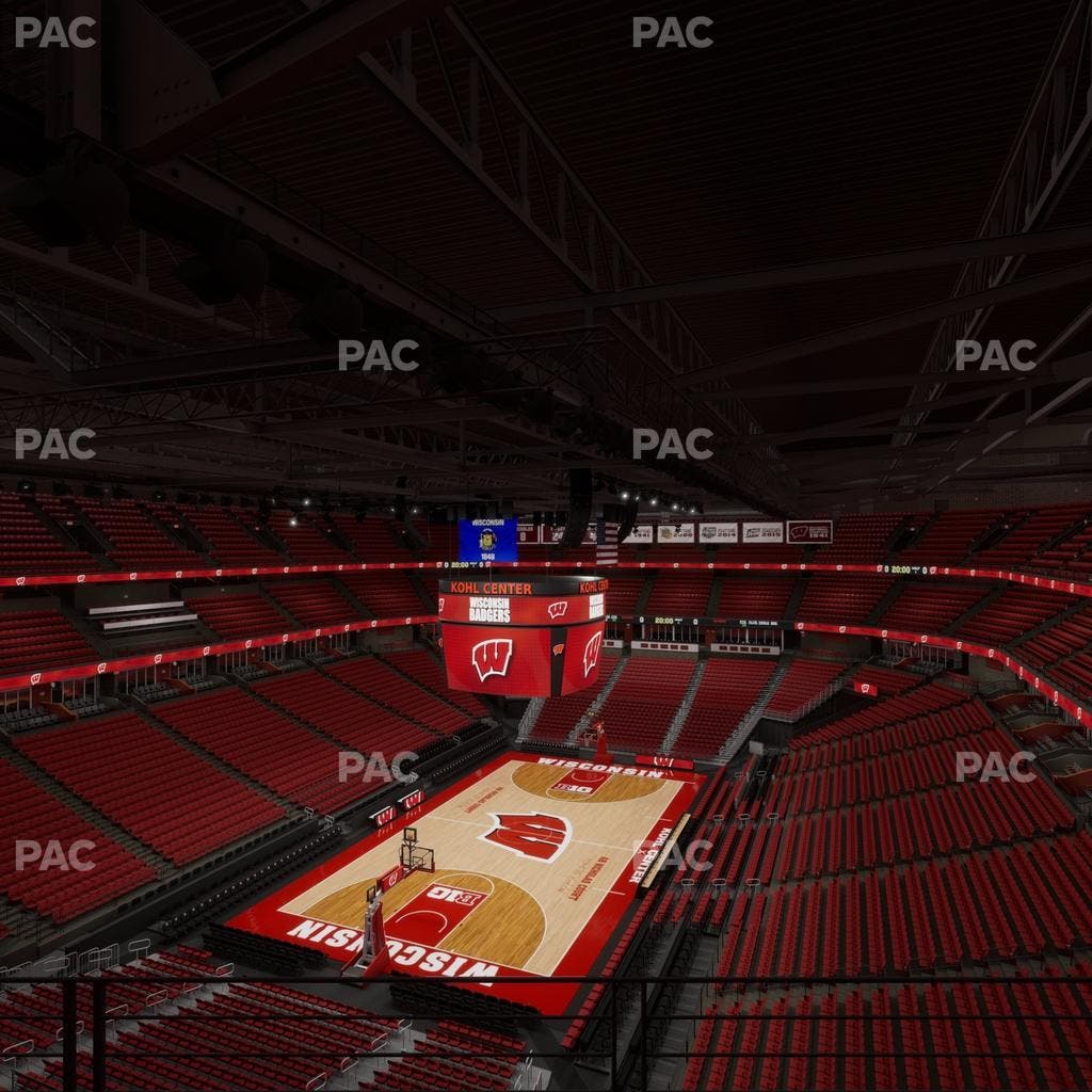 Kohl Center - Section 327 Seat View