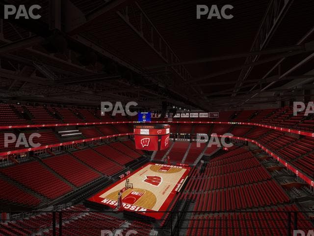 Kohl Center - Section 327 Seat View