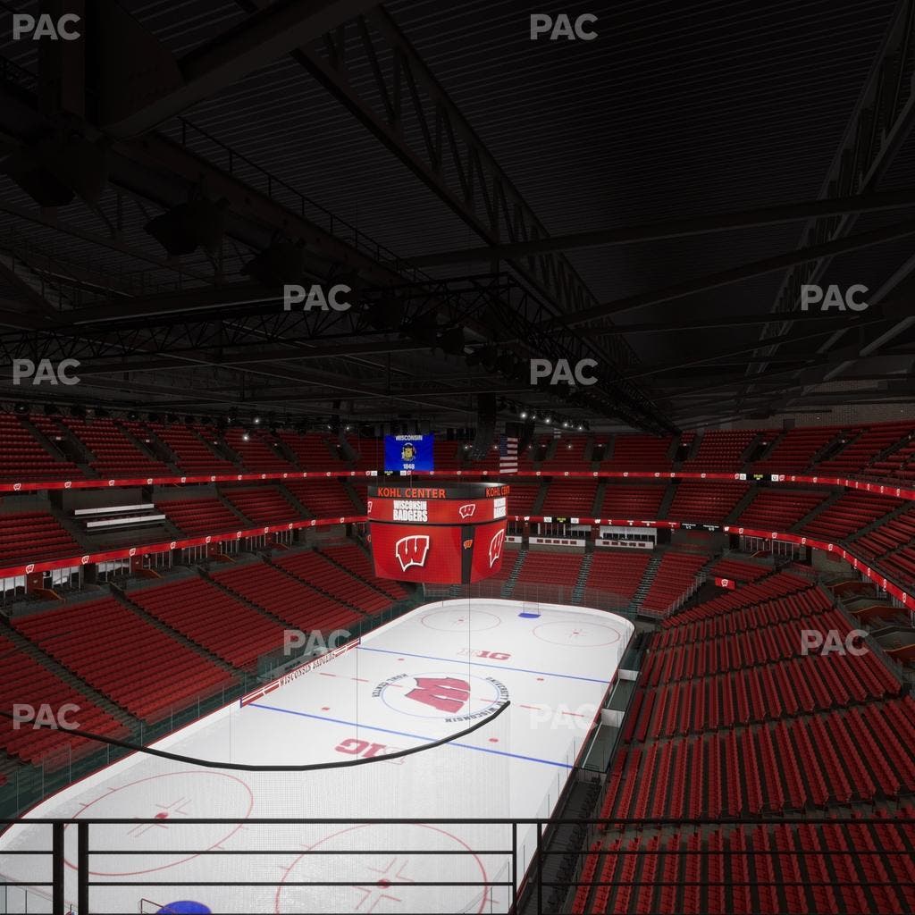Kohl Center - Section 327 Seat View