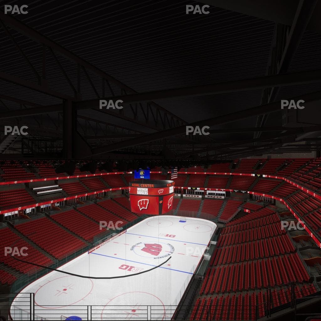 Kohl Center - Section 327 Seat View