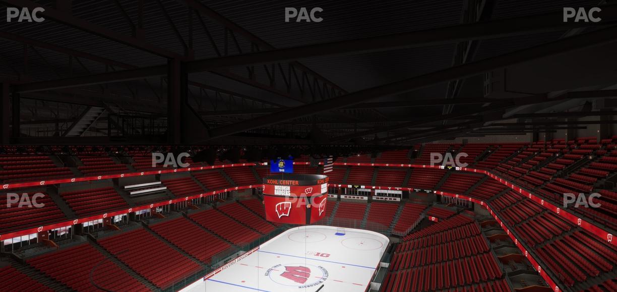 Kohl Center - Section 327 Seat View
