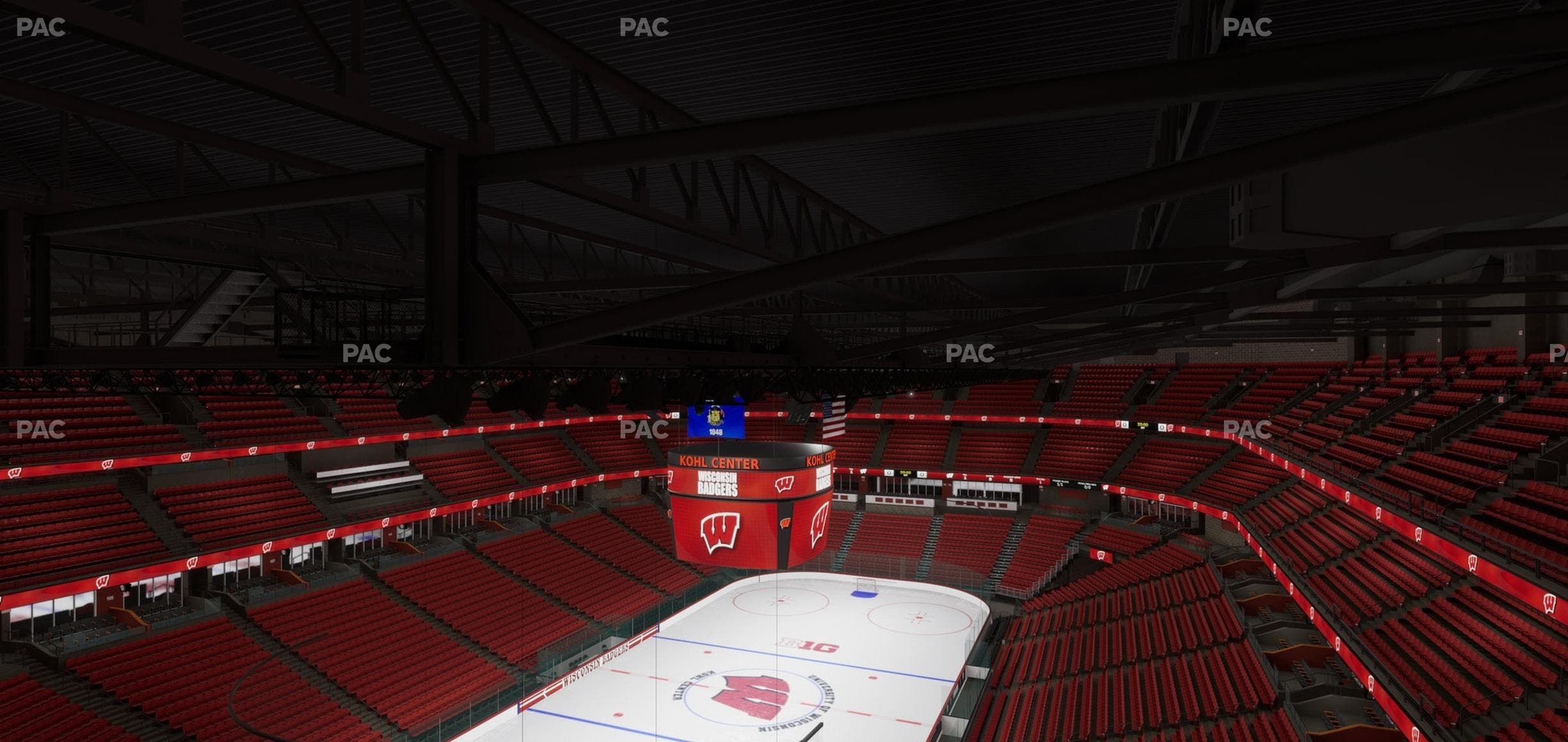 Kohl Center - Section 327 Seat View