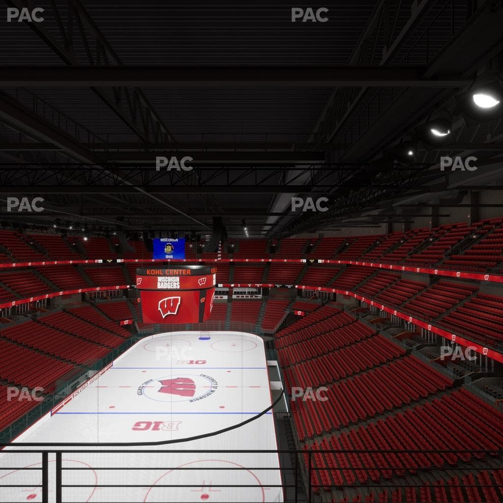 Kohl Center - Section 328 Seat View