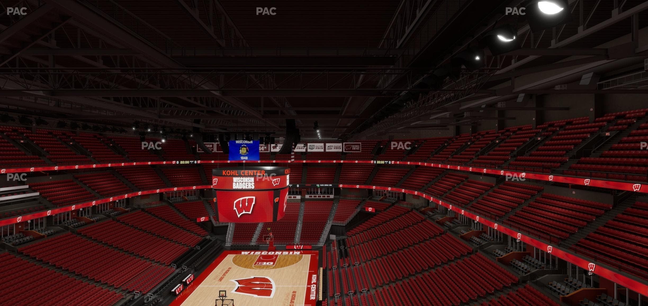 Kohl Center - Section 328 Seat View