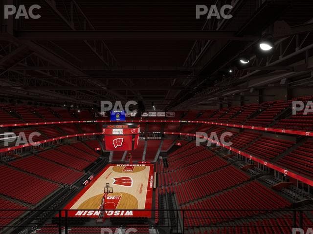 Kohl Center - Section 328 Seat View