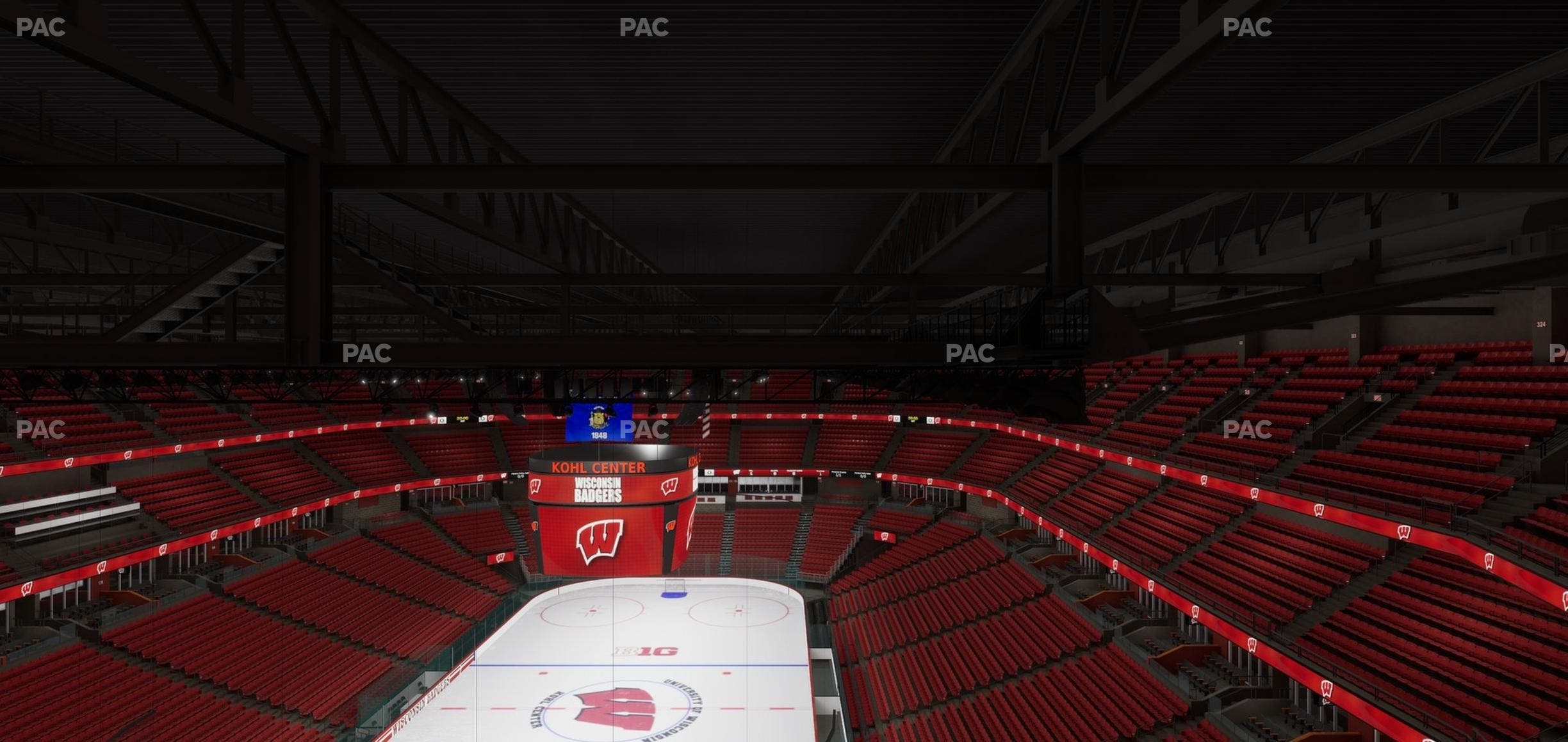 Kohl Center - Section 328 Seat View