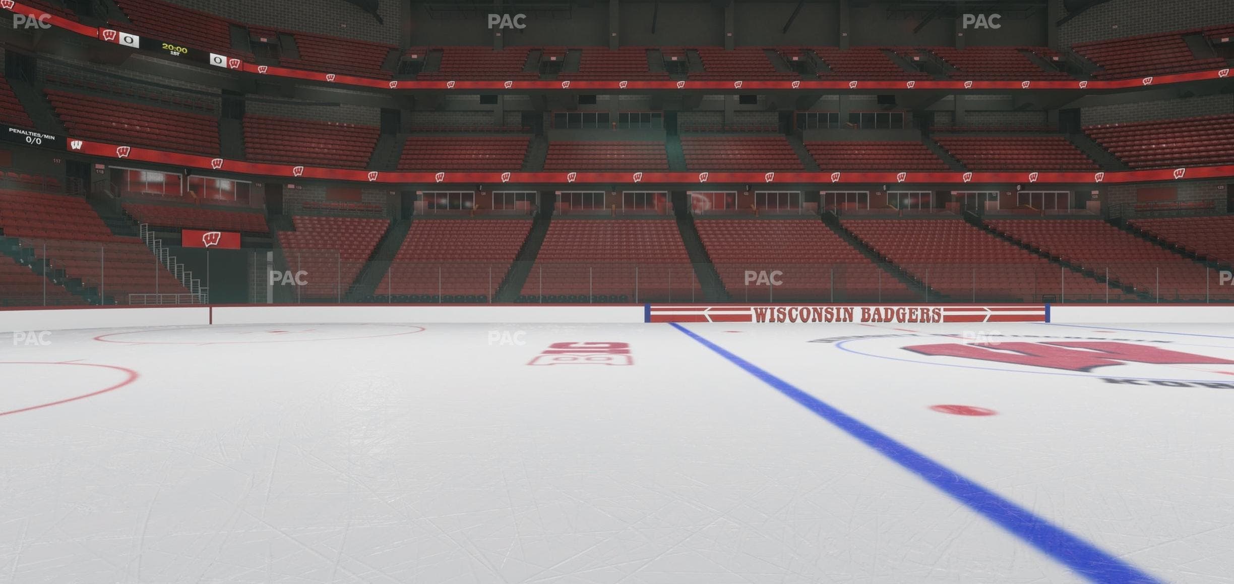 Kohl Center - Section Club 109 Seat View