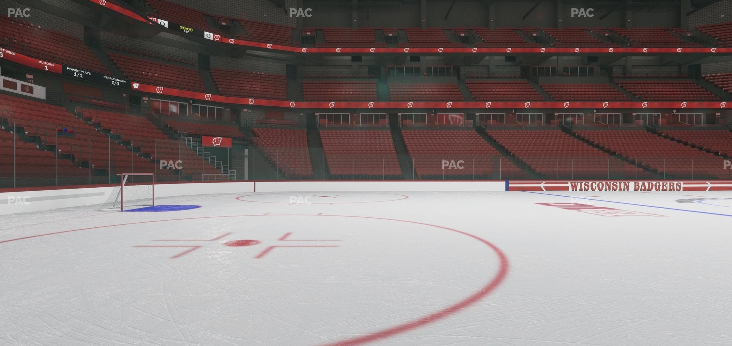 Kohl Center - Section Club 110 Seat View