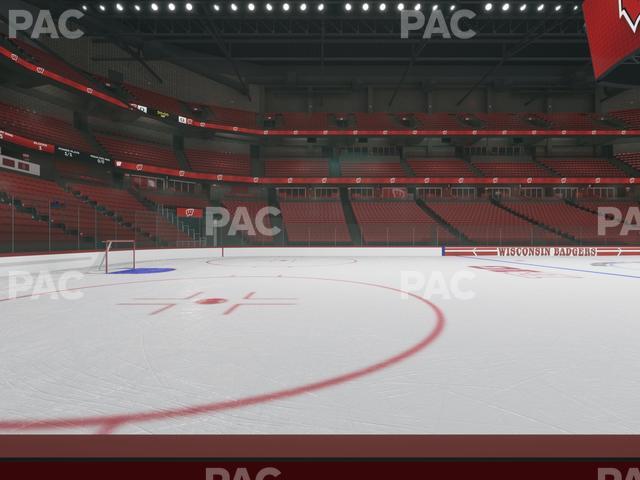 Kohl Center - Section Club 110 Seat View