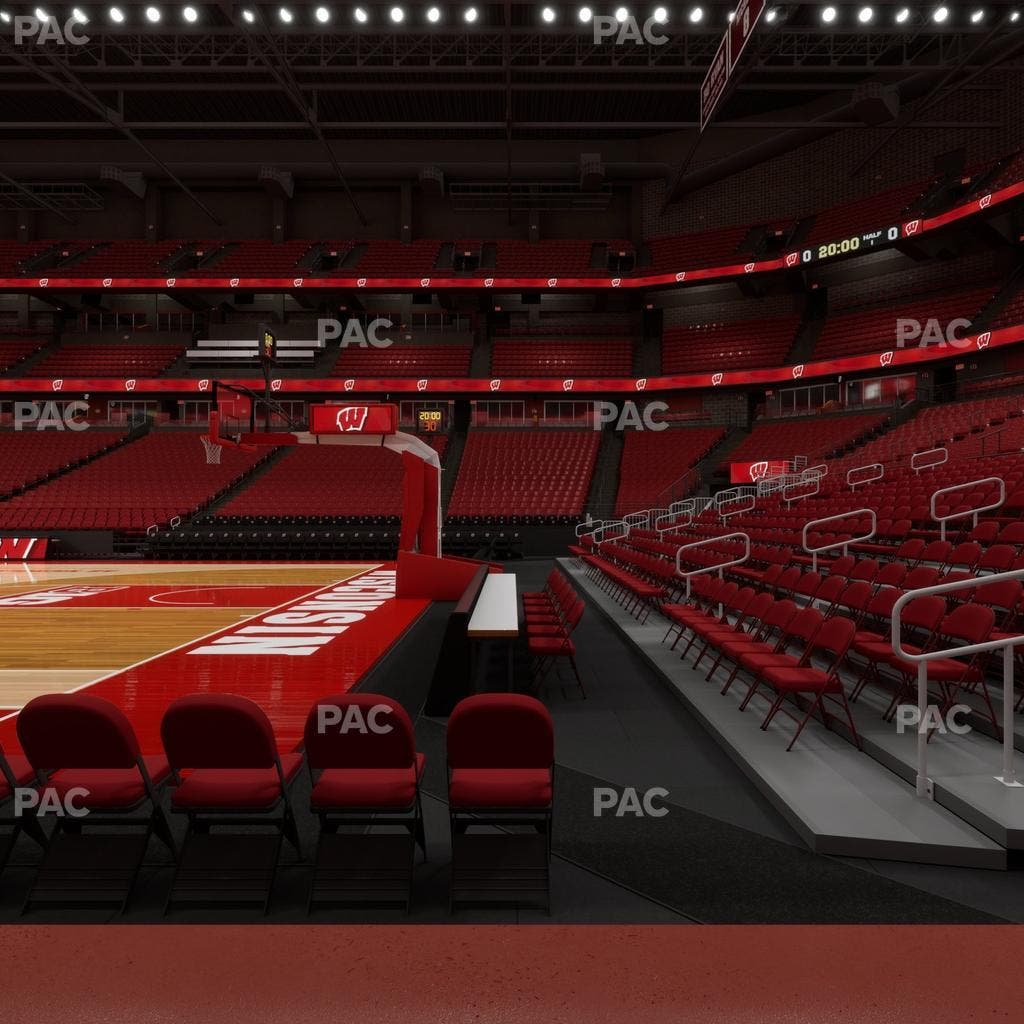 Kohl Center - Section Club 120 Seat View