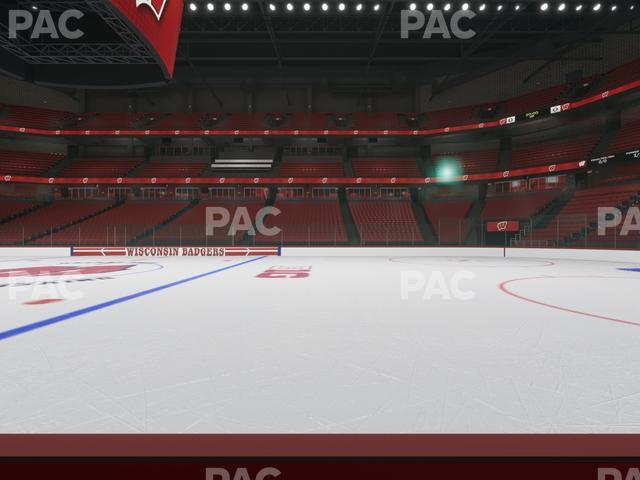 Kohl Center - Section Club 121 Seat View