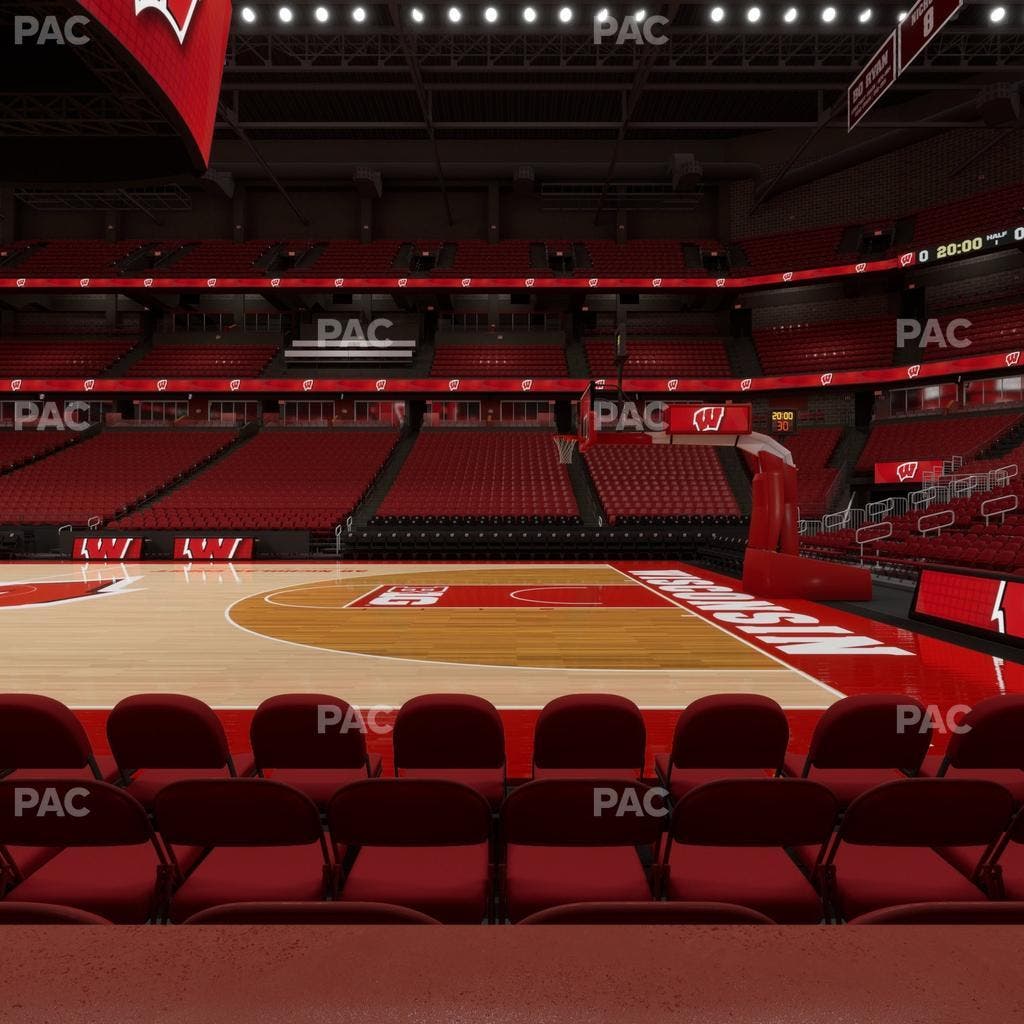 Kohl Center - Section Club 121 Seat View