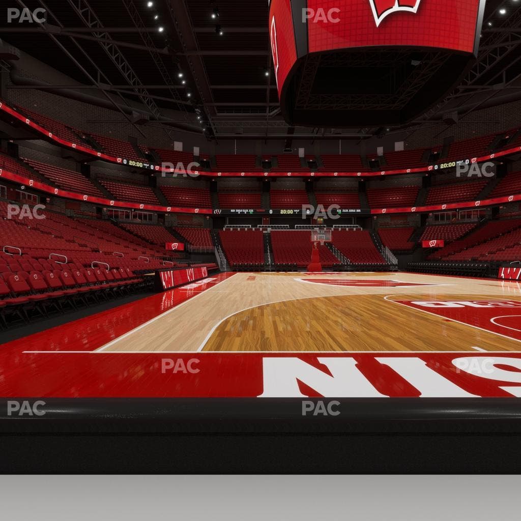 Kohl Center - Section Courtside Club South Seat View
