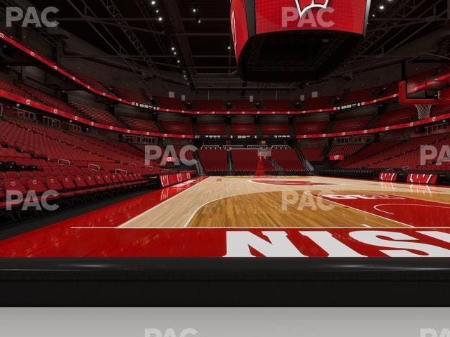 Kohl Center - Section Courtside Club South Seat View