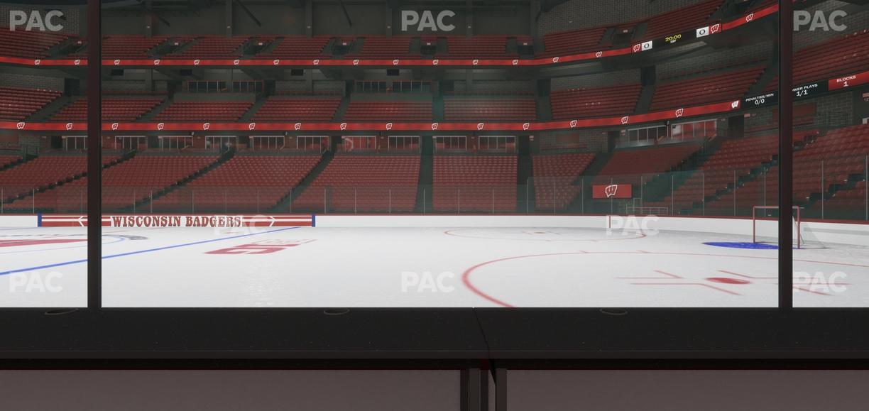 Kohl Center - Section Ledge East Wc Seat View