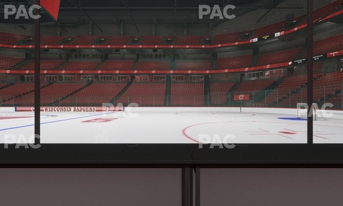 Kohl Center - Section Ledge East Wc Seat View