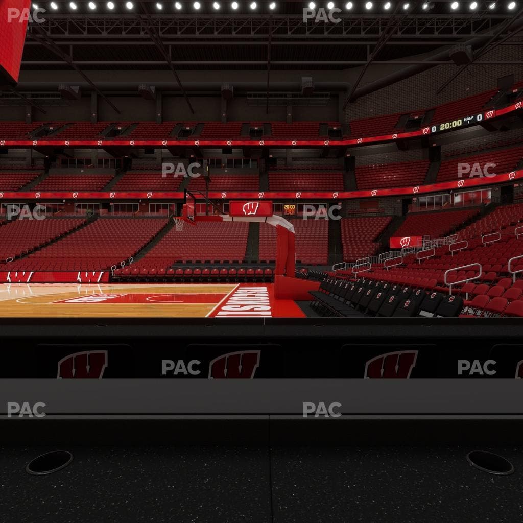 Kohl Center - Section Ledge East Wc Seat View