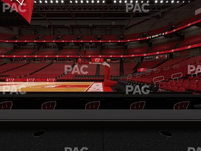 Kohl Center - Section Ledge East Wc Seat View