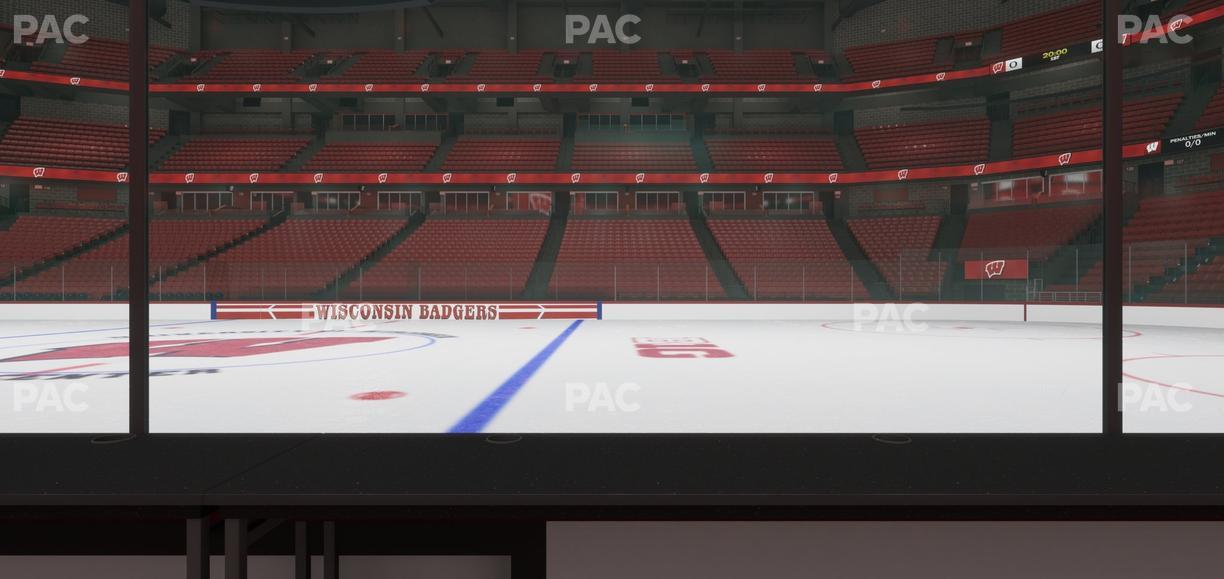 Kohl Center - Section Ledge East Seat View