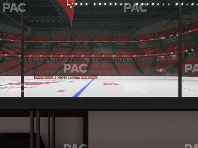 Kohl Center - Section Ledge East Seat View