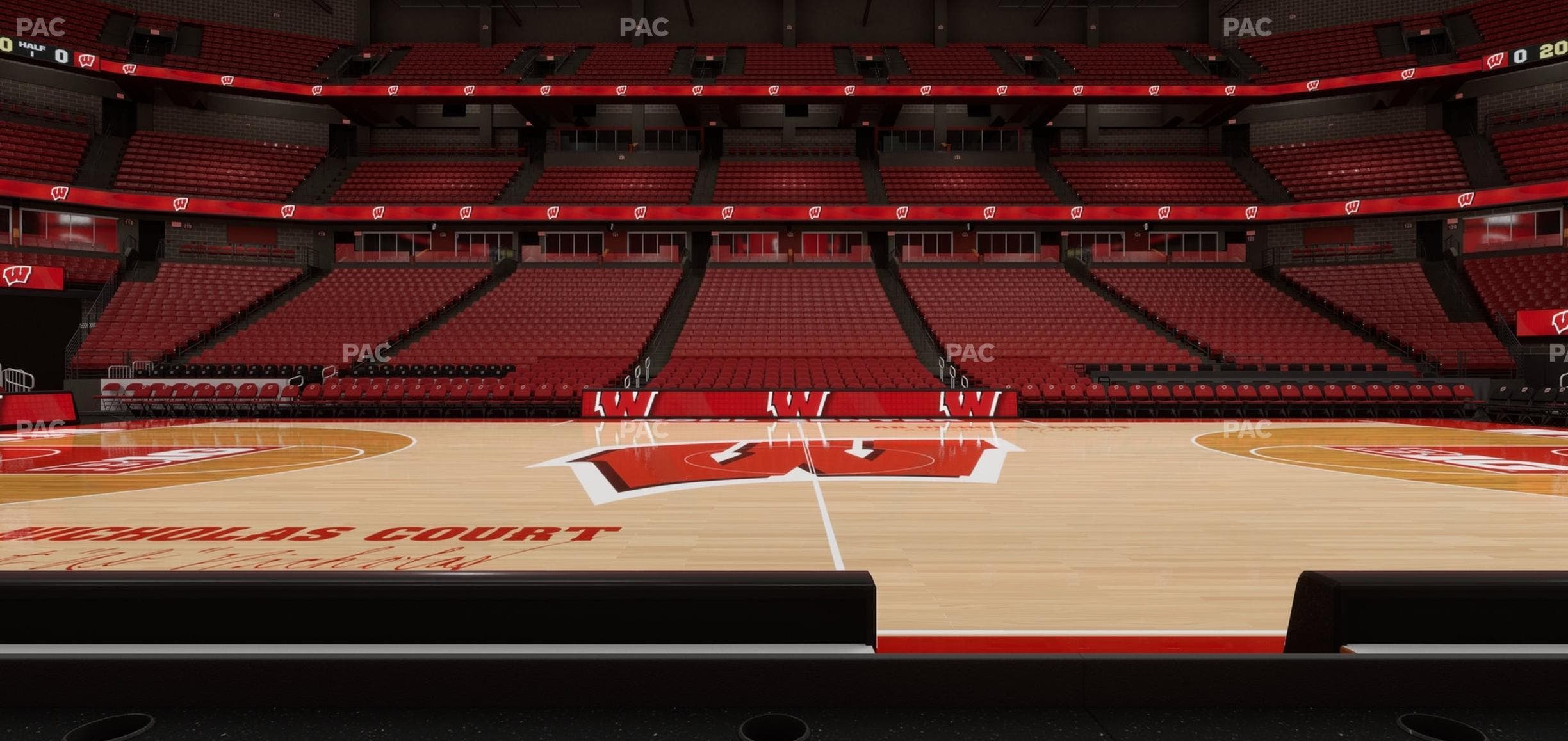 Kohl Center - Section Ledge East Seat View