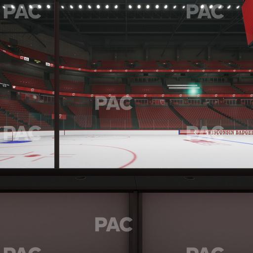 Kohl Center - Section Ledge West Wc Seat View