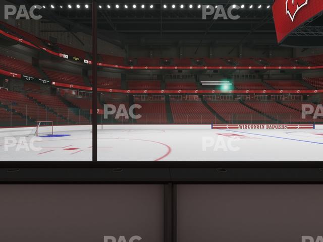 Kohl Center - Section Ledge West Wc Seat View