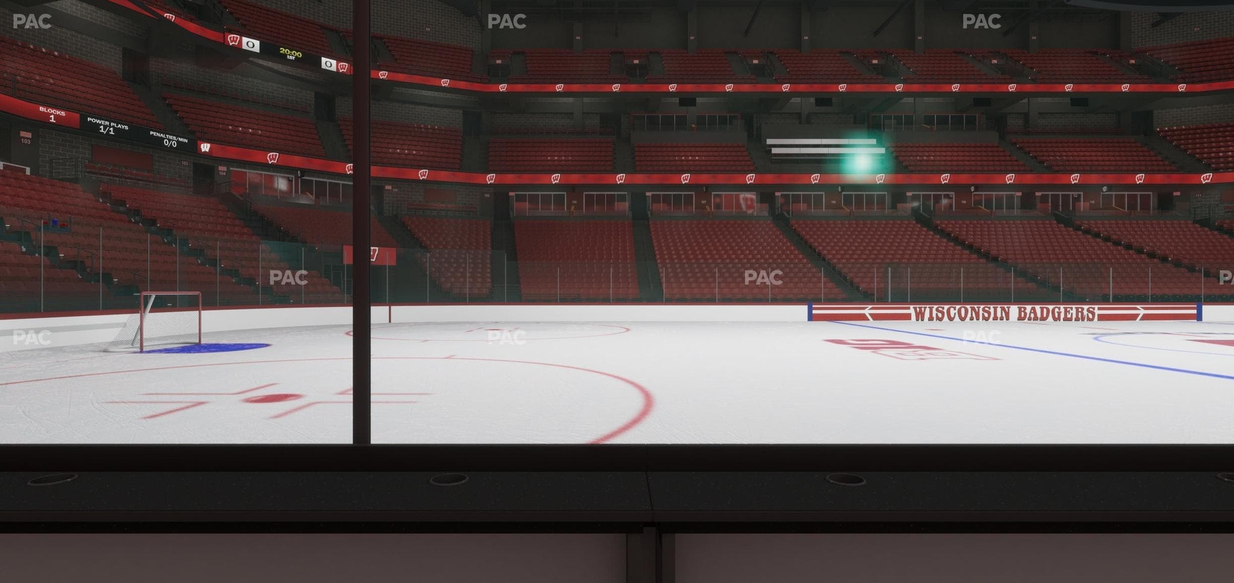 Kohl Center - Section Ledge West Wc Seat View