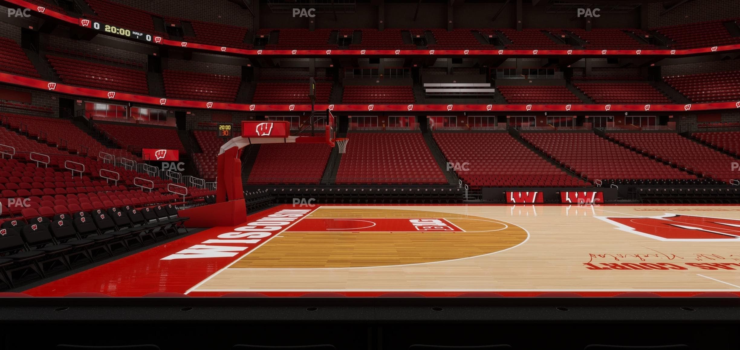 Kohl Center - Section Ledge West Seat View