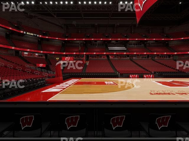 Kohl Center - Section Ledge West Seat View