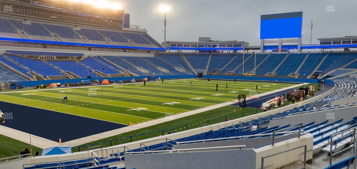 Kroger Field - Section 1 Seat View