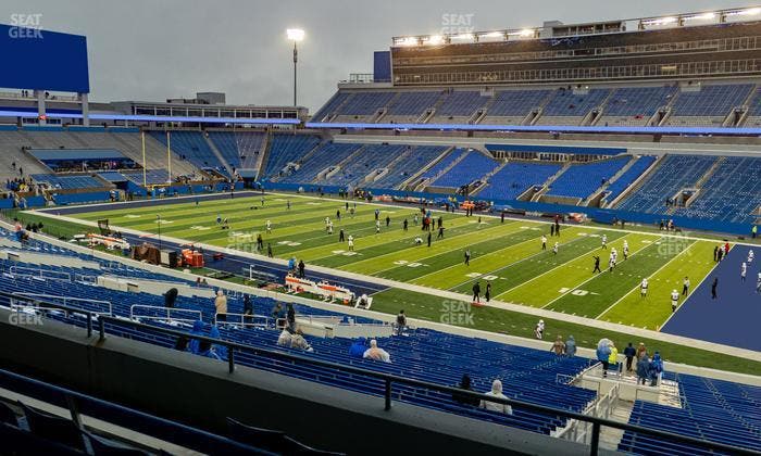 Kroger Field - Section 109 Seat View
