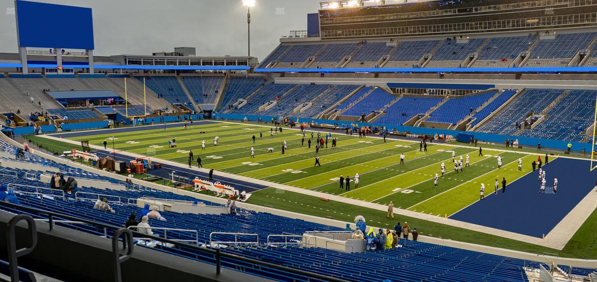 Kroger Field - Section 110 Seat View