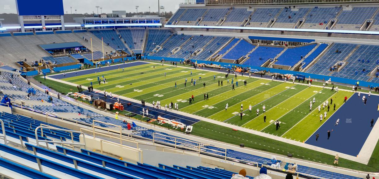 Kroger Field - Section 210 Seat View