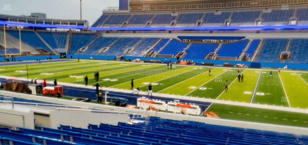 Kroger Field - Section 8 Seat View