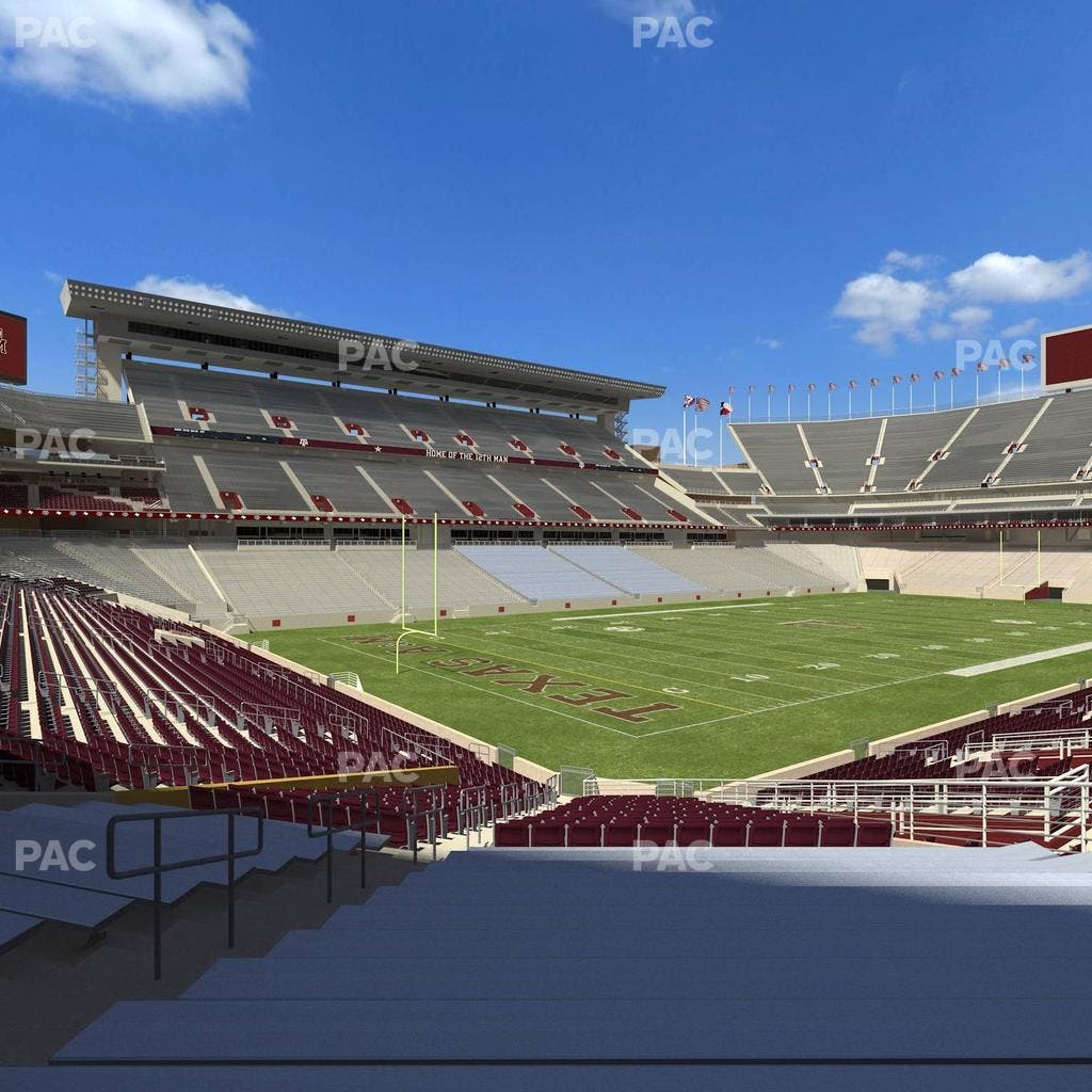 Kyle Field - Section 114 Seat View