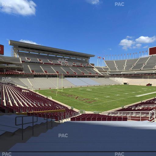 Kyle Field - Section 114 Seat View