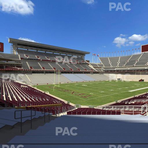 Kyle Field - Section 114 Seat View