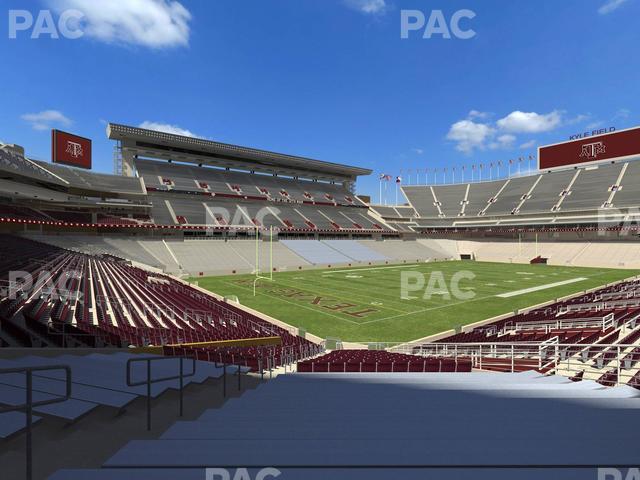 Kyle Field - Section 114 Seat View