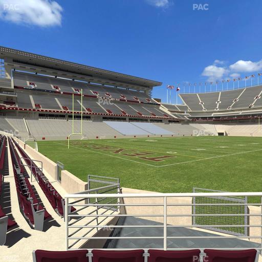 Kyle Field - Section 114 Seat View