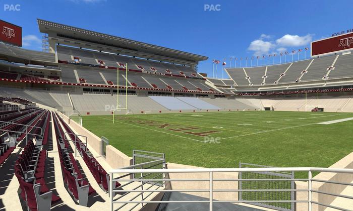 Kyle Field - Section 114 Seat View