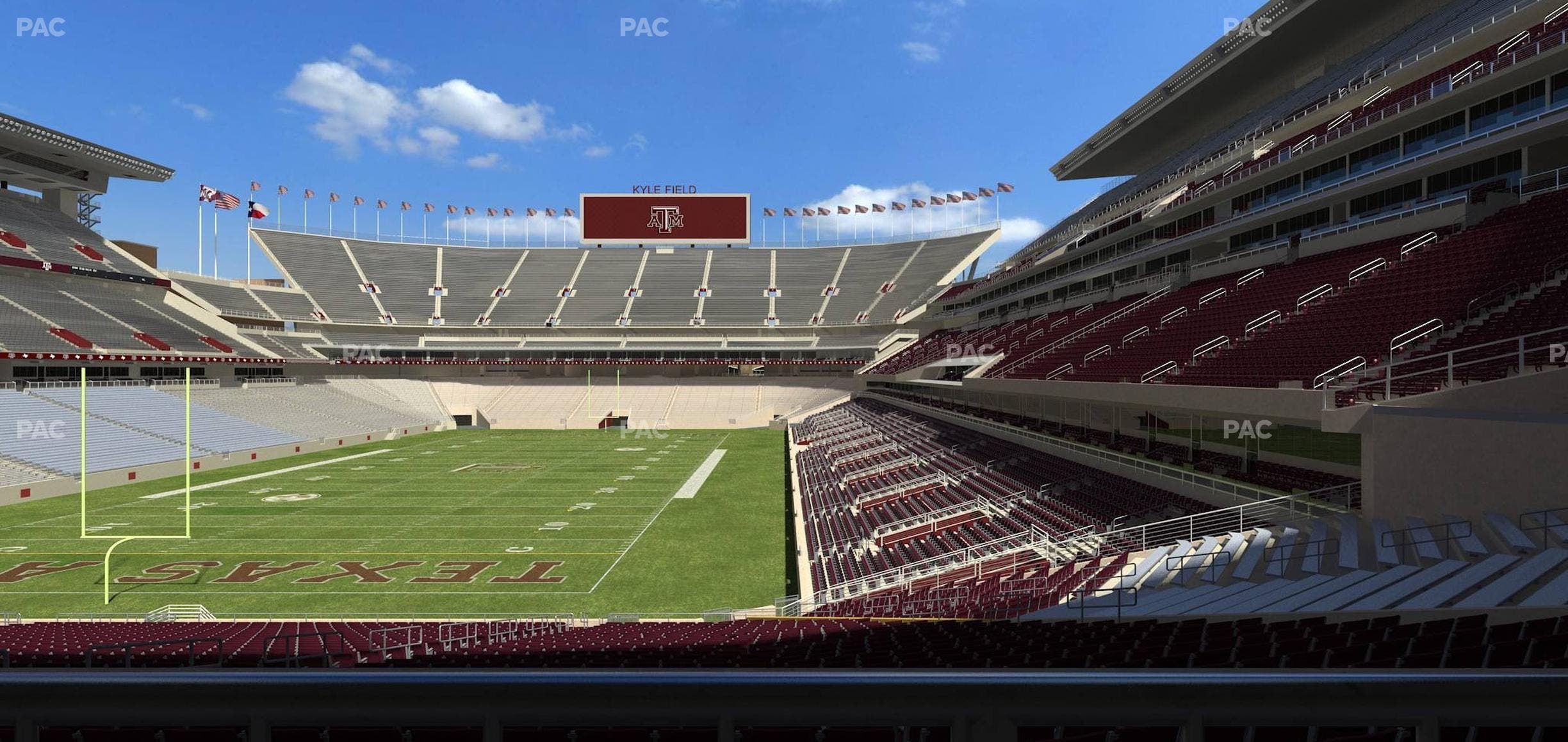 Kyle Field - Section 115 Seat View